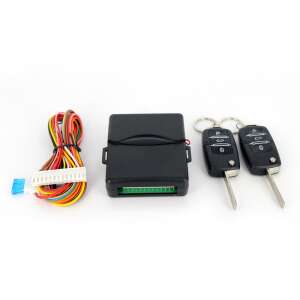 Remote central locking control set with two key fobs, wiring harness, and control unit - Carguard