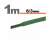 Zöld zsugorcső, 6/3mm, 1 méter