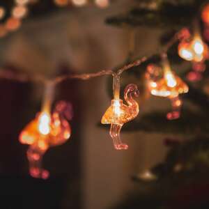 Flamingo LED String Lights - Warm White - Decorative Lighting - Nonbrand String Light