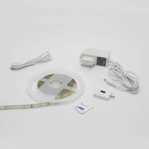 LED strip with infrared sensor, power adapter, switch, and adhesive tape - LED Strip