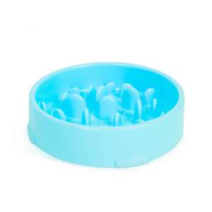 Blue slow feeder bowl for dogs - Pet Feeding and Water Bowl
