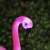 LED-es szolár flamingó - leszúrható - műanyag - 52 x 19 x 6 cm 75038556}