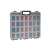 Professional organizer tool box with 30 compartments