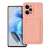 Rózsaszín szilikon telefontok kártyatartóval Xiaomi Redmi Note 12 Pro 5G vagy Poco X5 Pro 5G telefonhoz