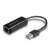 Axagon ADE-SR USB 3.0 auf Gigabit Ethernet Adapter, schwarz