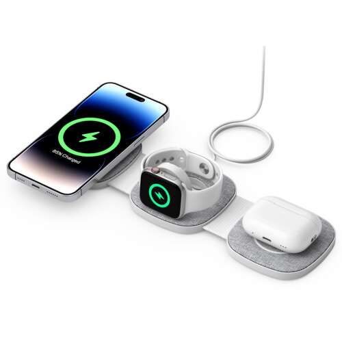 Boost Összehajtható 3 az 1-ben vezeték nélküli töltőállomás iPhone, Apple Watch és AirPods töltéssel