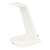 Boost 3-in-1 wireless charging station, white, side view
