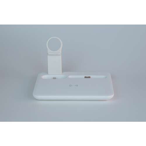 Boost 4-in-1 Wireless Charging Station, Weiß