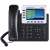 Grandstream GXP2140 VoIP telefon, fekete, színes képernyővel, HD hanggal, 4 vonallal, 5 programozható gombbal