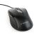 Mouse optic Gembird MUS-6B-01, negru, design ergonomic