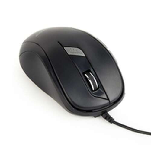 Mouse optic Gembird MUS-6B-01, negru, vedere din unghi