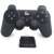 Gembird JPD-WDV-01 Bezprzewodowy Gamepad Czarny, PC, PS2, PS3, Podwójna wibracja, Analogowy joystick