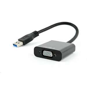 Adaptor video Gembird USB 3.0 la VGA, negru, AB-U3M-VGAF-01 - Gembird