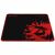 Redragon Archelon M Gaming Mouse Pad, black with red dragon design