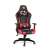 Delight Bemada BMD1106GY gaming chair in black and red with lumbar and headrest support