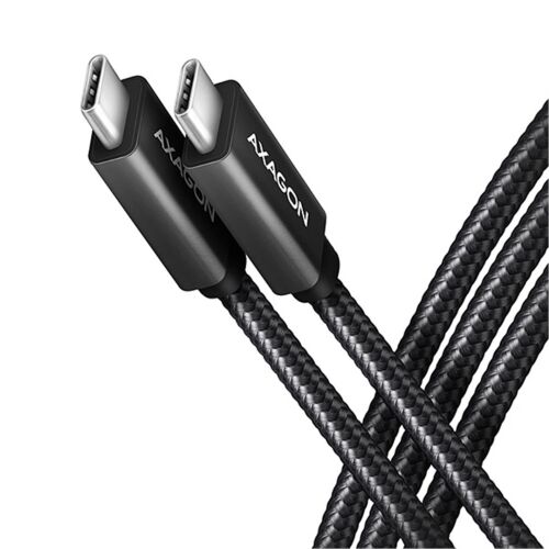 Cablu AXAGON USB-C la USB-C, 1 metru, impletit