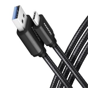 Cablu AXAGON USB-C la USB-A 3.2 Gen 1, 2m, Negru - AXAGON Cabluri USB