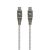 Gembird 60W USB-C кабел за зареждане, 1.5 метра, сив плетен дизайн