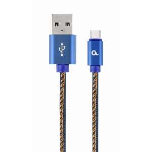 Cablexpert CC-USB2J-AMCM-1M-BL Kabel USB USB 2.0 USB A USB C Niebieski 82978076 - Gembird Kabel USB