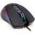 Redragon Lonewolf2 Przewodowa mysz do gier, widok z boku, Czarny M721-PRO