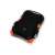 Silicon Power Armor A30 USB 3.0 external hard drive enclosure, black and orange, angled view