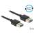 DeLock EASY-USB 2.0 Typ-A Stecker > EASY-USB 2.0 Typ-A Stecker 3m Schwarz Kabel