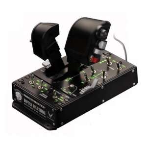 Thrustmaster HOTAS Warthog Dual Throttles kontroler do symulatora lotu, czarny, widok z przodu - Thrustmaster Joystick