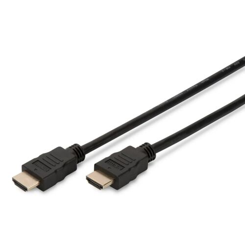 Assmann HDMI High Speed Ethernet connection cable type A M/M 5m Black AK-330107-050-S