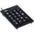 IRIS B-15 USB numerikus billentyűzet, fekete, ferde nézet