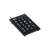 IRIS B-15 USB numerikus billentyűzet, fekete, ferde nézet