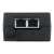 ZyXEL PoE12-60W 5G PoE++ Injektor, crni, stražnji pogled, prikazuje portove