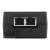 ZyXEL PoE12-60W 5G PoE++ Injektor, crni, stražnji pogled, prikazuje portove