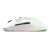 SteelSeries Aerox 3 Wireless Gaming Mouse, Snow Edition, with RGB lighting, side view