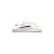 SteelSeries Aerox 3 Wireless Gaming Mouse, Snow Edition, with RGB lighting, side view