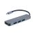 Adaptor USB tip C, interfata USB 3.2 gen.1, multifunctional, Cablexpert 12144, port HDMI 4K, HUB 3 x USB, gri (A-CM-COMBO2-01) (A-CM-COMBO2-01) 103134039