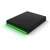 Seagate Game Drive за Xbox, външен твърд диск от 2 TB, черен, USB 3.2, със зелена светлина