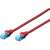 Digitus CAT5e U-UTP Patch Cable 3m Red DK-1511-030/R, piros hálózati kábel RJ45 csatlakozókkal
