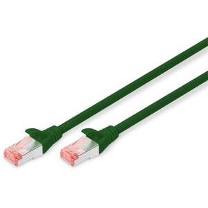 Digitus CAT6 S/FTP Patchkabel, 3m Grün, DK-1644-030/G, RJ45 Stecker, Netzwerkkabel - Patchkabel
