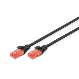 Digitus CAT6 U-UTP Patch Cable 3m Negru, cablu de rețea - Digitus Cabluri UTP
