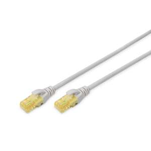 Digitus DK-1613-A-010 Cat6a U/UTP Patchkabel, 1 Meter, Grau - Digitus