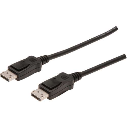 Assmann DisplayPort connection cable, DP 5m Black AK-340100-050-S 84437298