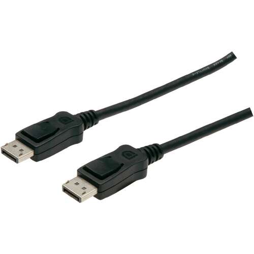 Assmann DisplayPort kábel, 1 méter, fekete, AK-340103-010-S