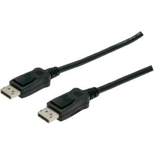 Cablu DisplayPort Assmann, 1 metru, negru, AK-340103-010-S - Digitus Porturi Display