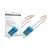 Digitus DK-2933-01 1 méteres LC duplex egymódusú optikai patch kábel, sárga