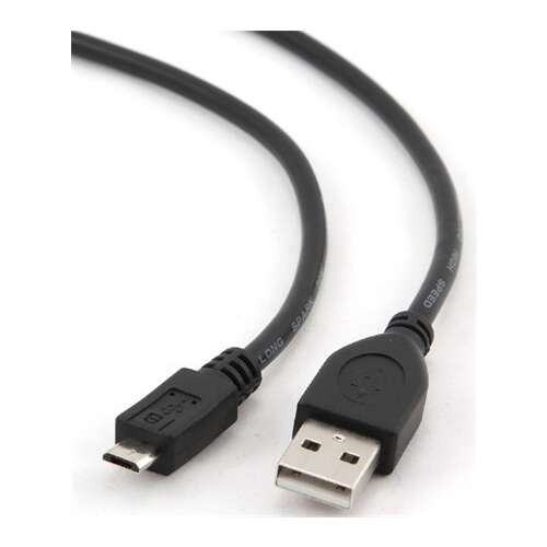 Kabel USB 2.0 A - micro USB Gembird, 0,5m, czarny