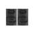Natec Cougar Speaker Black NGL-1641, 2.0 speaker system, black, front view