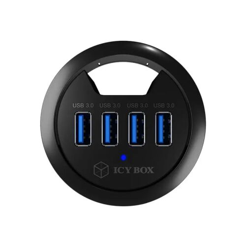 ICY BOX IB-HUB1403 Hub do Biurka 4xUSB 3.0 kabel 120 cm USB 3.0 134283809