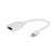 Адаптер Gembird Mini DisplayPort към HDMI, бял, A-MDPM-DPF-001-W