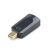 Adaptor video Gembird, Mini-DisplayPort (T) la HDMI (M), rezolutie maxima Full HD la 60Hz, Negru, A-mDPM-HDMIF-01 (A-MDPM-HDMIF-01) (A-MDPM-HDMIF-01) 82586180