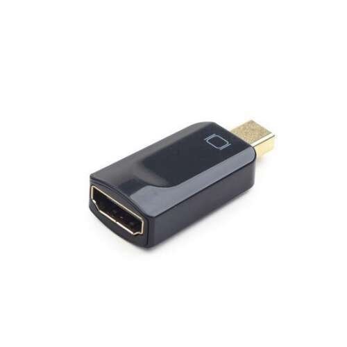 Cablu adaptor Gembird mini DisplayPort la HDMI, negru, A-MDPM-HDMIF-01